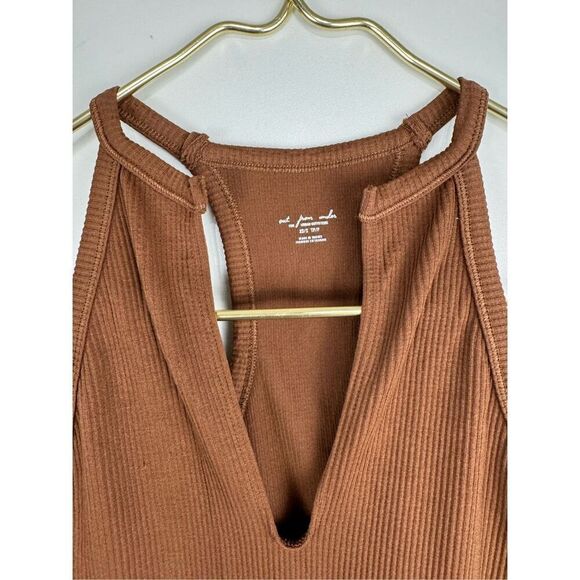 Urban Outfitters Women's Out From Under Clean Lines Bodysuit Top Brown Size XS/S - Picture 3 of 6